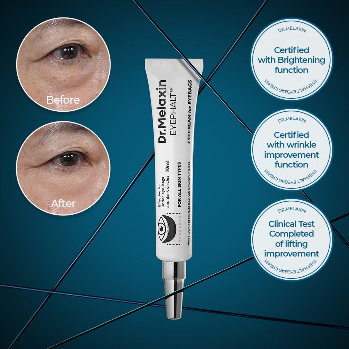 Dr. Melaxin Eyephalt Eye Cream for Eye Bags 10ml