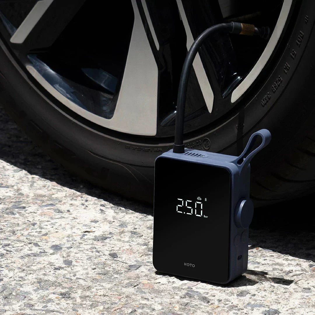 Inflatable Treasure Electric Air Car Tyre Pressure Test Bicycle